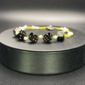 Dice Bead Bracelet